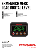 Levenhuk Ermenrich Verk LQ40 Digital Level Instrukcja obsługi