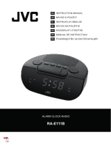 JVC RA-E111B Alarm Clock Radio Instrukcja obsługi