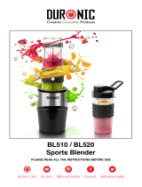 Duronic BL510 Sports Blender Instrukcja obsługi