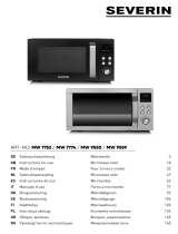 SEVERIN MW 9559 Series Microwave Instrukcja obsługi