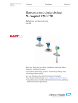 Endres+Hauser Micropilot FMR67B Short Instruction