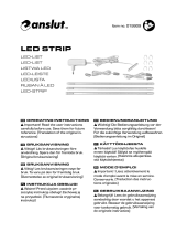 Anslut 019909 LED Strip Light Instrukcja obsługi