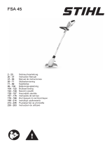 STIHL FSA 45 Cordless Grass Trimmer Instrukcja obsługi