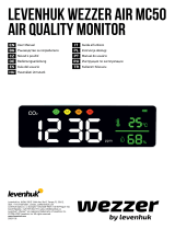 Levenhuk WMC50 Wezzer Air Quality Monitor Instrukcja obsługi