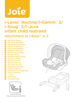 Joie i-Level Recline Infant Child Restraint Car Seat Instrukcja obsługi