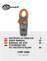 Sonel CMP-1006 Instrukcja obsługi