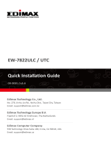 Edimax EW-7822ULC-UTC Dual-Band MU-MIMO USB Adapter Instrukcja instalacji