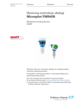Endres+Hauser Micropilot FMR60B Short Instruction