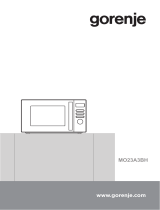 Gorenje MO23A3BH Microwave Oven Instrukcja obsługi