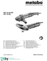 Metabo PE 15-25 Angle Polisher Set Instrukcja obsługi