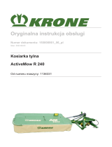 Krone BA ActiveMow R 240 Instrukcja obsługi
