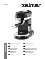 Zelmer ZCM7295 Espresso Coffee Machine Instrukcja obsługi