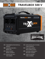 CrossXTools Akkubox TRAVELBOX 500 V 555 Wh Lithium-Ionen Instrukcja obsługi