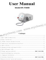 mychway HR-FA808 Instrukcja obsługi
