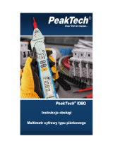 PeakTech P 1080 Instrukcja obsługi