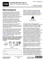 Toro 55cm Recycler Lawn Mower Instrukcja obsługi