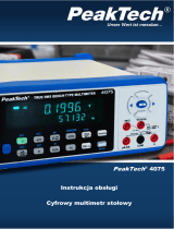 PeakTech P 4075 Instrukcja obsługi