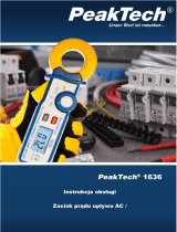 PeakTech P 1636 Instrukcja obsługi