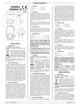 Velleman E305DC-G Instrukcja obsługi