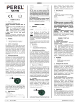 Perel GRR02 Instrukcja obsługi