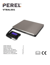Perel VTBAL501 DIGITAL POSTAL SCALE Instrukcja obsługi