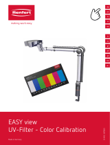 Renfert EASY view 2400XX00 | UV Filter Color Calibration Instrukcja obsługi
