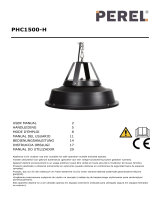 Perel PHC1500-H Instrukcja obsługi