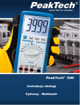 PeakTech P 3340 Instrukcja obsługi