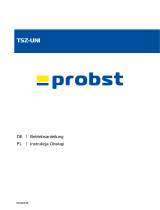 probst TSZ-UNI Instrukcja obsługi