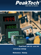 PeakTech LDP-140 Instrukcja obsługi
