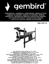 Gembird WM-75ST-01 Instrukcja obsługi