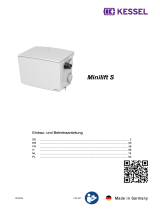 Kessel 016-307 Minilift S Überflur Installation and Operating Instructions