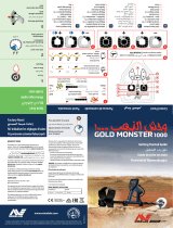 Minelab GOLD MONSTER 1000 Skrócona instrukcja obsługi