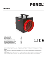 Perel IH0004 Industrial Fan Heater 3300 W Instrukcja obsługi