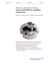 Endres+Hauser KA NAR300 system for high temperature Short Instruction