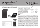 Gembird KPD-W-02 Instrukcja obsługi