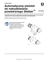 Graco 3A9366D, automatyczny pistolet do natryskiwania powietrznego Stellair Instrukcja obsługi