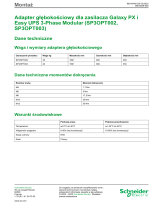 Schneider Electric Easy UPS 3-Phase Modular instrukcja