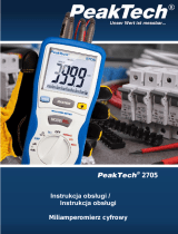 PeakTech P 2705 Instrukcja obsługi