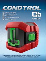 CONDTROL Laser krzyżowy Qb Green Instrukcja obsługi
