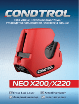 CONDTROL Laser krzyżowy NEO X200 set Instrukcja obsługi