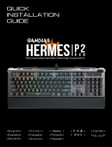 Gamdias HERMES P2 Instrukcja obsługi