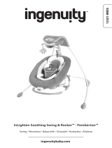 ingenuity InLighten Soothing Swing & Rocker - Pemberton Instrukcja obsługi