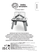 Baby Einstein Curiosity Table Activity Station Instrukcja obsługi
