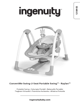 ingenuity ConvertMe Swing-2-Seat - Raylan Instrukcja obsługi
