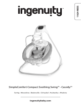 ingenuity SimpleComfort Compact Soothing Swing - Cassidy Instrukcja obsługi