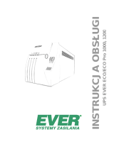 Ever UPS ECO & ECO Pro 1000/1200 Instrukcja obsługi