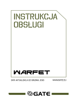 GATE WARFET Instrukcja obsługi