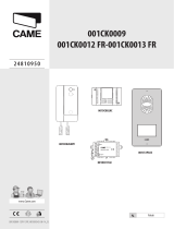 CAME CK0009, CK0012, CK0013 Instrukcja instalacji