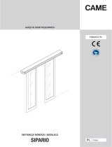 CAME SIPARIO Instrukcja instalacji
